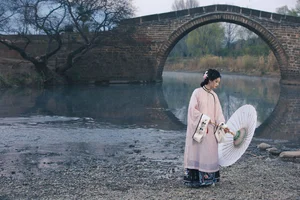 Timeless Elegance of Yi Ming in Art Language Vol.8869 - A Poetic Riverside Muse-11