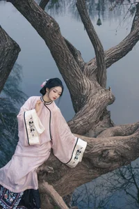 Timeless Elegance of Yi Ming in Art Language Vol.8869 - A Poetic Riverside Muse-20