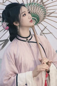 Timeless Elegance of Yi Ming in Art Language Vol.8869 - A Poetic Riverside Muse-17