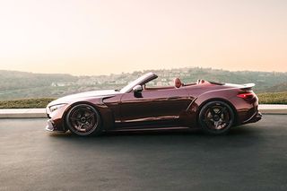 Brabus Rocket GTC DEEP RED: Mercedes-AMG SL 63 S Custom 985 HP Convertible Supercar-8