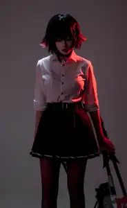 Coser Xuan Xiao Xue Jie: Fierce JK Schoolgirl with Unique Weapon - Part02-19