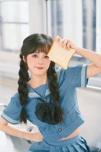 Urban Chic Subway Portrait Photography Featuring Xia Yu Xiao Nian in YiTuYu Art Language Vol.9383 – Aesthetic Transit Style Inspiration-9