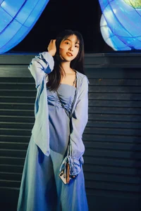 Elegant Moonlight Photography: YiTuYu Art Language Vol.9152 featuring Model Jian Xiao Cheng (44 High-Quality Images)-25