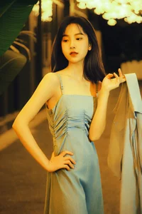 Elegant Moonlight Photography: YiTuYu Art Language Vol.9152 featuring Model Jian Xiao Cheng (44 High-Quality Images)-18