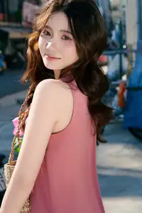 Discover the Gentle Beauty of a Girl in Afternoon Sun: Elegant Style, Captivating All Eyes.-4