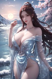 AI Generated Kuzan: Stunning Fairy Ye Qingxian in Perfect World Part01-6