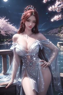 AI Generated Kuzan: Stunning Fairy Ye Qingxian in Perfect World Part01-7