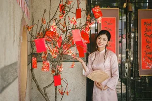 Experience the Charm of Hanoi Spring: Traditional Ao Dai Fashion in the Heart of Vietnam's Capital-10
