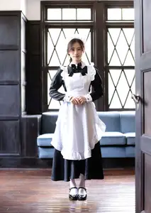 Sumida Ayano: Classic Maid Charm in 'Golden Siesta' YJ PHOTO BOOK-0