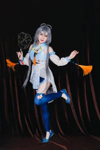 Stunning Luo Tianyi Cosplay by Yin Qing: YiTuYu Art Language Vol.9128 Traditional Chinese Fantasy Photography Collection-0