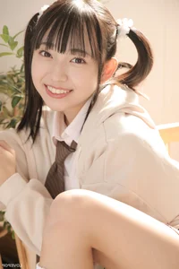 Stunning Portrait Gallery of Yui Iruma in Classic Blue Swimwear - LOVEPOP Photoset 20 Featuring Minimalist Style and Elegant Posing-8