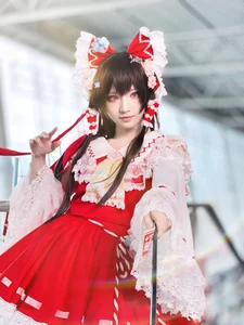 Ethereal Reimu Cosplay by Hua Qi Hana at Firefly Comic-Con Part01-29