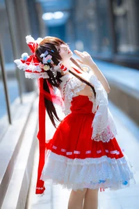 Ethereal Reimu Cosplay by Hua Qi Hana at Firefly Comic-Con Part01-33