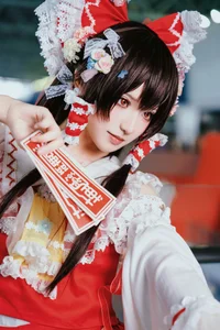 Ethereal Reimu Cosplay by Hua Qi Hana at Firefly Comic-Con Part01-9