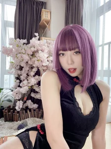 Modern High-Slit Lace Qipao Collection by Money Leng Leng: Elegant Asian Fashion and Traditional Cheongsam Style Part 02-12