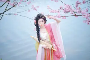 Zi Yu's Ethereal Beauty Amidst Cherry Blossoms – A YiTuYu Art Language Vol.8834 Masterpiece-9