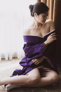 JP Maki Hojo: Captivating Violet Elegance (87P)-6