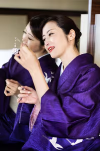 JP Maki Hojo: Captivating Violet Elegance (87P)-19
