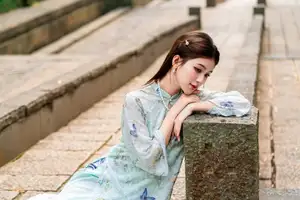 Graceful Ao Dai Girl Amidst Bamboo: Timeless Beauty and Serenity-2