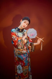 Timeless Elegance of Man Li by the Red Wall - YiTuYu Vol.8871-11