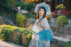 Ethereal Beauty of Xiao Lin: A Poetic Blend of Tradition and Modern Art-12