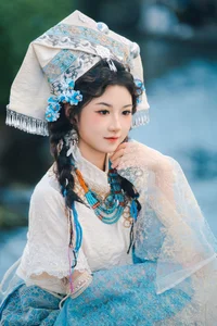 Ethereal Beauty of Xiao Lin: A Poetic Blend of Tradition and Modern Art-4