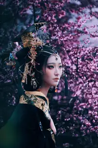 YiTuYu Vol.8704 Xiao Hong: Mysterious Traditional Beauty with Pipa by the Lake-15