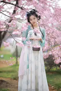 Graceful Mian Mian Si Yuan Dao Amidst Cherry Blossoms Vol.8684 - YiTuYu Art Language-0