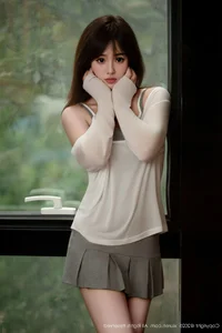 Aesthetic Grace: Yan Tian Kitty Shines in the Captivating No.10845 Collection-44