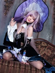 Coser Machi Ma Ji as The Herta from Honkai Star Rail - Exquisite Cosplay-1