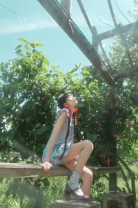 Stunning Summer Portrait Photography: YiTuYu Art Language Vol.9240 featuring Nishi Ichioku – Aesthetic 14-Piece Gallery for Art and Lifestyle Inspiration-5