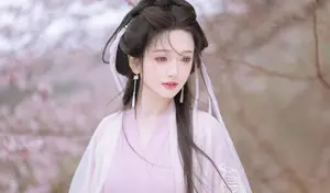 YiTuYu Vol.8754: Chi Yan Zai Zhe Li - Ethereal Ancient Beauty Amidst White Blossoms-11