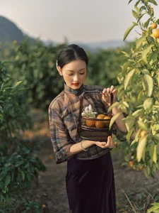 Ethereal Pastoral Beauty: Exploring YiTuYu Art Language Vol.9068 Featuring Yao Guai Na Li Tao-24