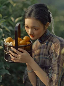 Ethereal Pastoral Beauty: Exploring YiTuYu Art Language Vol.9068 Featuring Yao Guai Na Li Tao-11