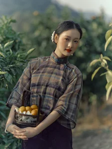 Ethereal Pastoral Beauty: Exploring YiTuYu Art Language Vol.9068 Featuring Yao Guai Na Li Tao-3