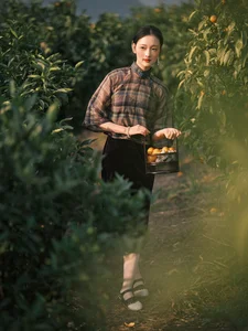 Ethereal Pastoral Beauty: Exploring YiTuYu Art Language Vol.9068 Featuring Yao Guai Na Li Tao-10