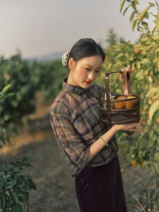 Ethereal Pastoral Beauty: Exploring YiTuYu Art Language Vol.9068 Featuring Yao Guai Na Li Tao-2