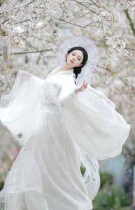 Ethereal Beauty of Sui Sui Ru Yi in YiTuYu Art Language Vol.8880 Amidst Blossoms-13
