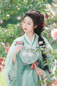 Ethereal Beauty: Xiao He's Grace in Classic Hanfu - YiTuYu Collection Vol.8729-27