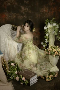 Elegant Artistic Portraiture Featuring Yan: Art Language Vol.9315 Exclusive Photography Collection for Fashion and Aesthetic Inspiration-21