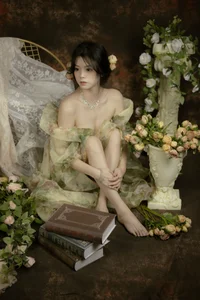 Elegant Artistic Portraiture Featuring Yan: Art Language Vol.9315 Exclusive Photography Collection for Fashion and Aesthetic Inspiration-14