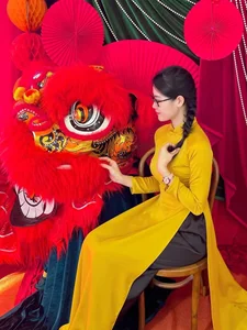 Celebrate the Beauty of Vietnamese Traditions: Elegant Ao Dai and Vibrant Spring Markets for the Lunar New Year-5