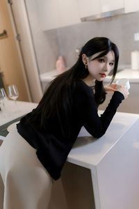 Coser Xueqing Astra: Elegant & Alluring OL Style - 0073-21