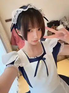 Coser NAGISA : Gentle Maid Charm Unveiled – Discover the Captivating Part02 Photo Collection-8