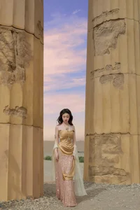 Ethereal Grace: Nnian’s Breathtaking Journey Through The Sacred Ruins Fantasy-5