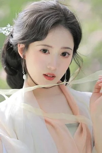 Ethereal Hanfu Beauty at Qunyu Mountain - YiTuYu Vol.8979 Tie Tie-11