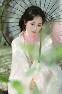 Ethereal Hanfu Beauty at Qunyu Mountain - YiTuYu Vol.8979 Tie Tie-14