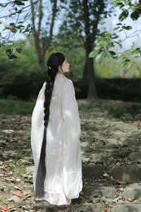 Ethereal Hanfu Beauty at Qunyu Mountain - YiTuYu Vol.8979 Tie Tie-12