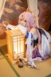 Stunning Fu Xuan Cosplay by PoppaChan: High-Quality Honkai: Star Rail Master Diviner Photography and Video Collection (62P - 12V)-15