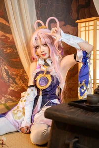 Stunning Fu Xuan Cosplay by PoppaChan: High-Quality Honkai: Star Rail Master Diviner Photography and Video Collection (62P - 12V)-4